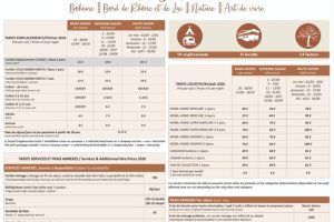Grille tarifaire 2026 pour site web